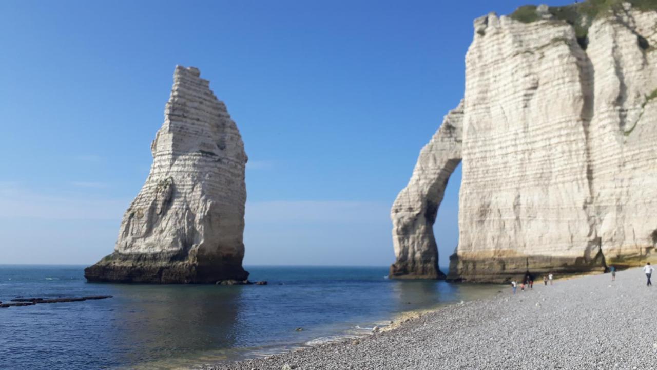 "L'Aiguille Creuse" - Tres Lumineux A 50M De La Mer - 40M2 - 6Max Etretat Luaran gambar